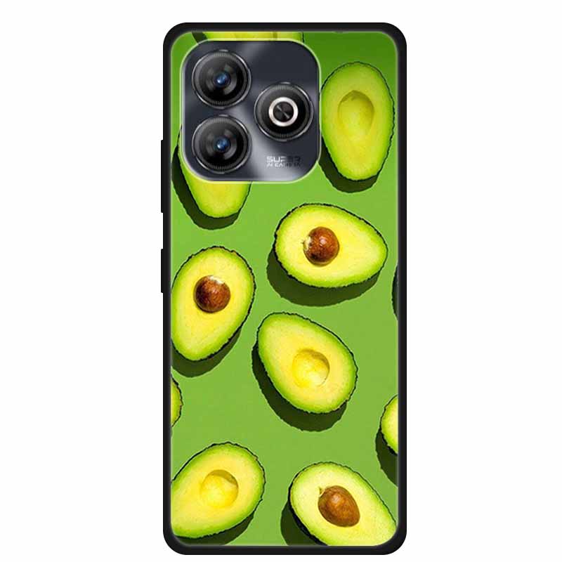 Pro ZTE BLADE A75 4G Pouzdro Zvířata Měkký Silikon TPU Pouzdra na Telefon Zadní Kryt Pro ZTE BLADEA75 Nárazuvzdorný Vlk Ochranný Cool Coque