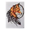 Waterproof Fox Dreamcatcher Temporary Tattoo Large Arm Body Art Tattoos Sticker,