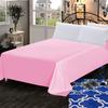 100 Percent Cotton Thick Solid Flat Sheet High Quality Bedding Available In Various Sizes