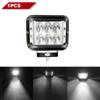 60W LED Pod Lights Car Led Headlights12V 24V Flash Trobe Lamp Led Work Light Bar Car Spotlights Fog Lamp for 4x4 Off Road Truck