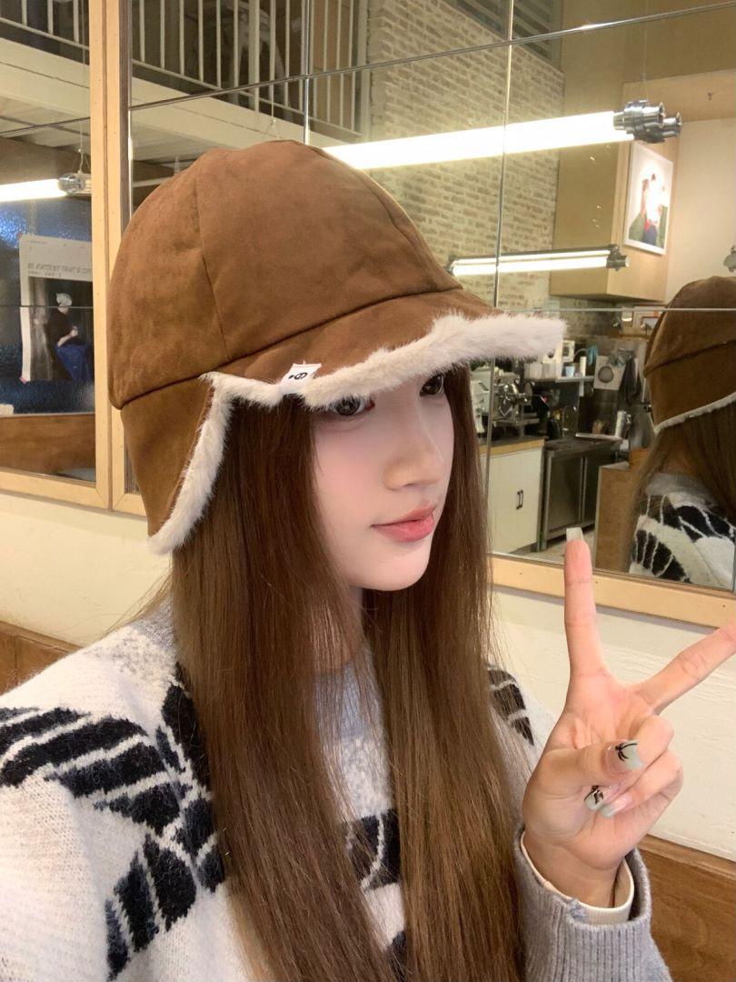 

Cloth label plush Lei Feng hat autumn and winter men s and women s warm and cold ear protection hat can turn over the brim outdoor skiing M（56-58cm） верблюд