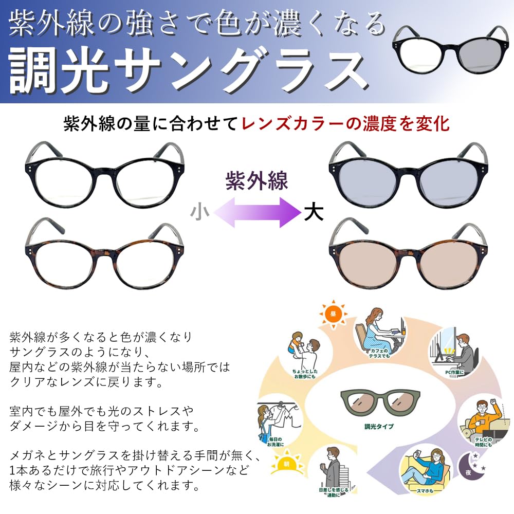 Demi x Clear Brown Photochromic Lens Sunglasses Fashion Glasses Men Women Driving Polarized Sunglasses Photochromic Color Change UV400 Protection