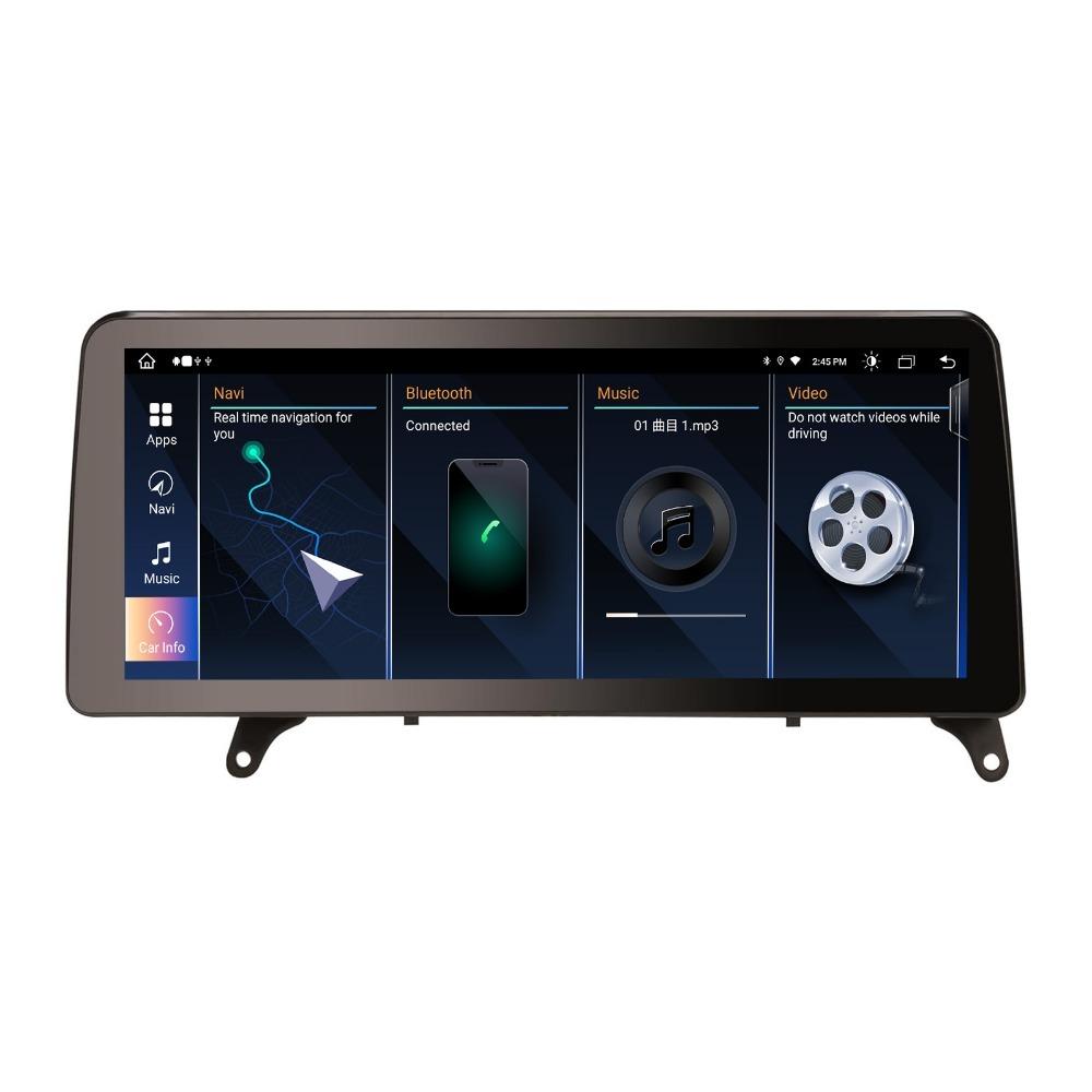 12.3 Inch Carplay Car Radio Multimedia Player For BMW X5 X6 2008-209 CIC System Display Screen Bluetooth
