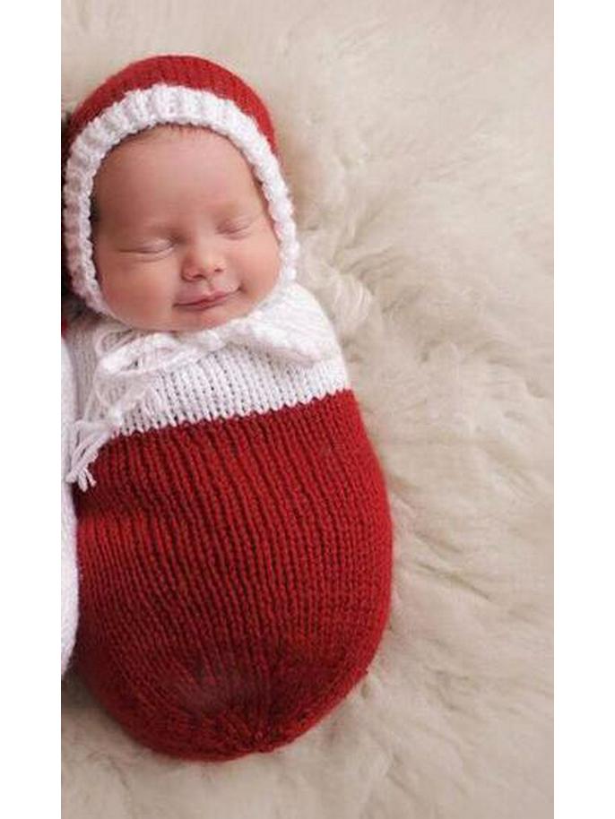 Set sac de dormit pentru fotografie bebeluși gemeni Om de zăpadă de Crăciun