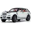 1/24 Rolls-Royce Cullinan Automobile Model Metal Die Cast Simulation Sound Light Boy Birthday Gift Ornament Halloween Toys