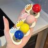 5pcs Plastic Bathroom Hooks for Towels and Accessories Clothes Hangers with Strong Load Capacity Plastic Hanging Hook