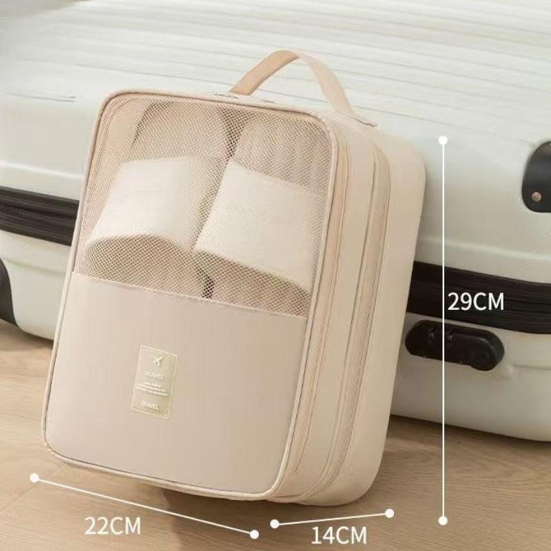 1 Stück Reise-Schuhaufbewahrungstasche - Hängender Organizer, Große Kapazität, Multifunktional, Maschinenwaschbar, Platzsparendes Gepäck