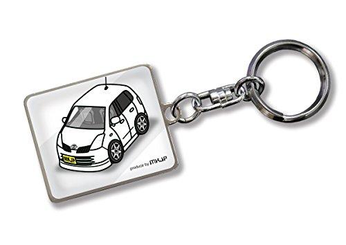 

[MKJP] Кастомный брелок Nissan Moco MOCO Base: Белый цвет автомобиля: белый