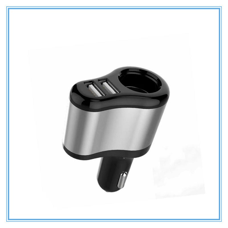 

Универсальный автомобильный прикуриватель 12 В/24 В, адаптер питания, два USB-порта для быстрой зарядки, автомобильное зарядное устройство, определение напряжения