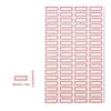 50 Sheets Writeable Labels Sticker Small Blank Sticker for Envelopes File Folders Jars Boxes School Office Kitchen