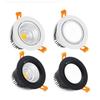 Dimmable Led Down Light COB Spot Light 3w 5w 7w 9w 12w 15w AC85-265V ჭერის ჩაღრმავებული შიდა განათება