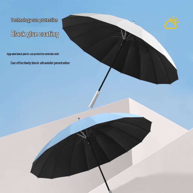 Meidu 16-Rib Large Straight Umbrella