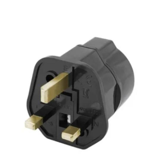 

Многофункциональный адаптер для вилок EU Euro European to UK, преобразователь мощности, вилки с 2-контактной розеткой, дорожный 0 В 13 А, предохранитель, универсальный адаптер UK Plug