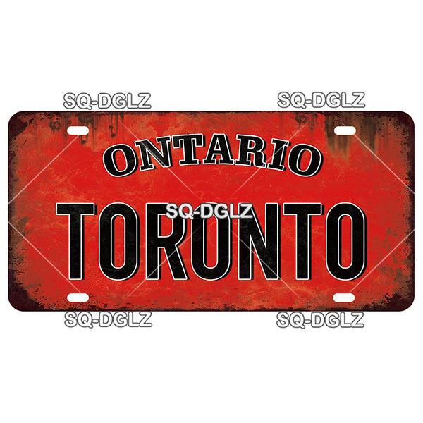 USA EAST City BOSTON MIAMI 15x30CM Plate Sports Tin Sign State Wall Decoration Metal Sign Home Decor Painting Plaques Art Poster