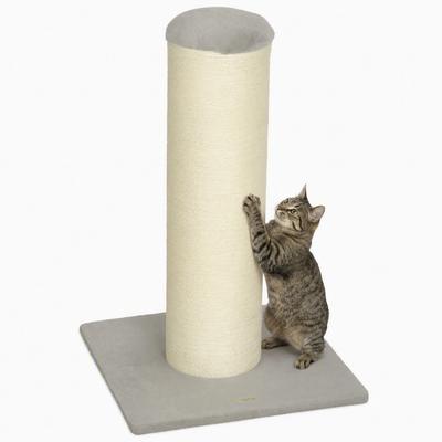 Cat Scratching Post, 76cm Tall Scratch Post for Indoor Kittens, Cat Scratcher with Stable Base