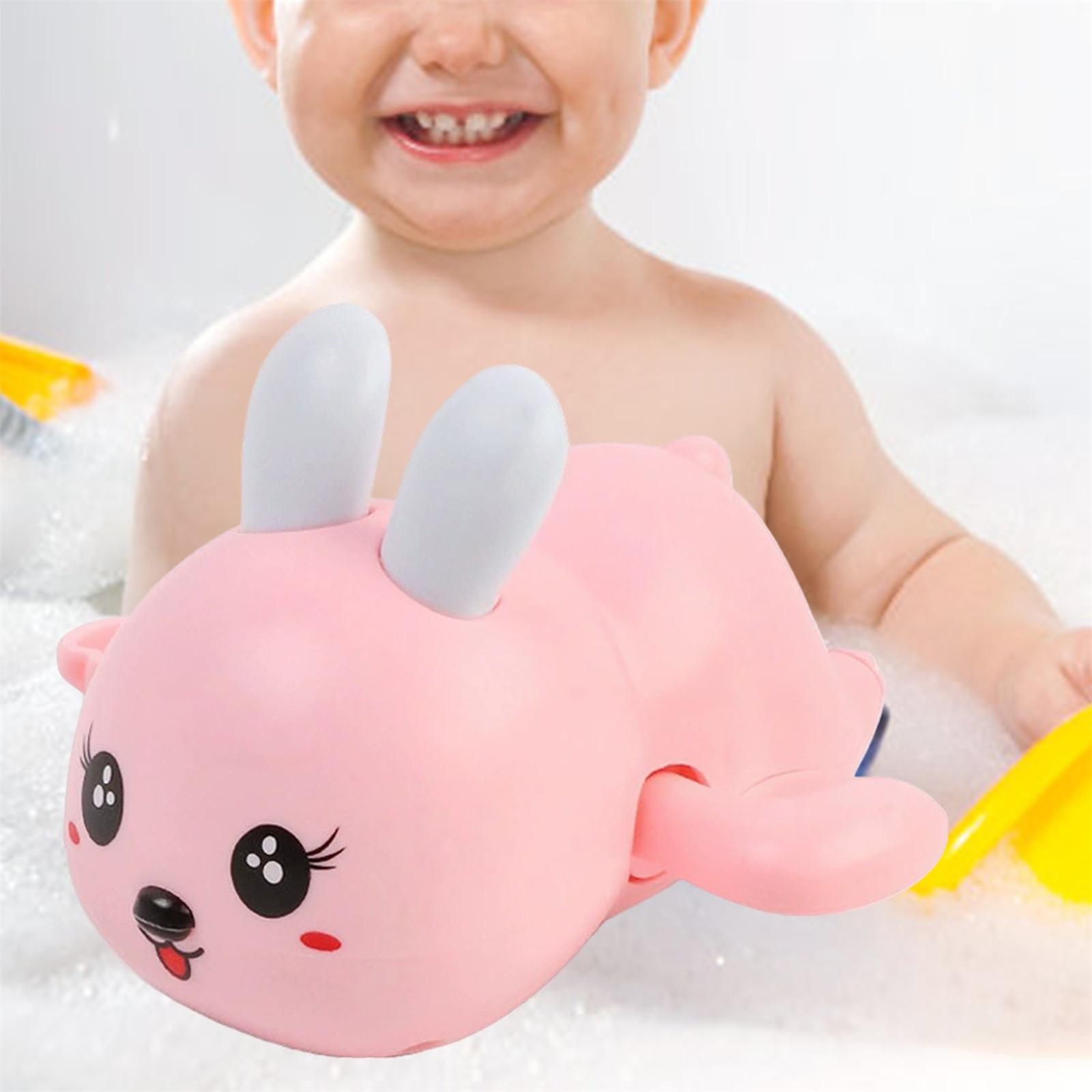 

Наполнители для пасхальной корзины - Пасхальные подарки для детей - Набор заводных игрушек для ванны - Наполнители для пасхальных яиц - Плавающая игрушка для бассейна - Детская водная игрушка для ванны One Size розовый