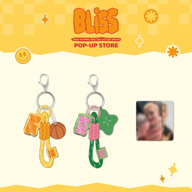 

Предзаказ DOH KYUNG SOO Первый полноформатный альбом BLISS POP-UP Store MD Брелок-объект SING ver.