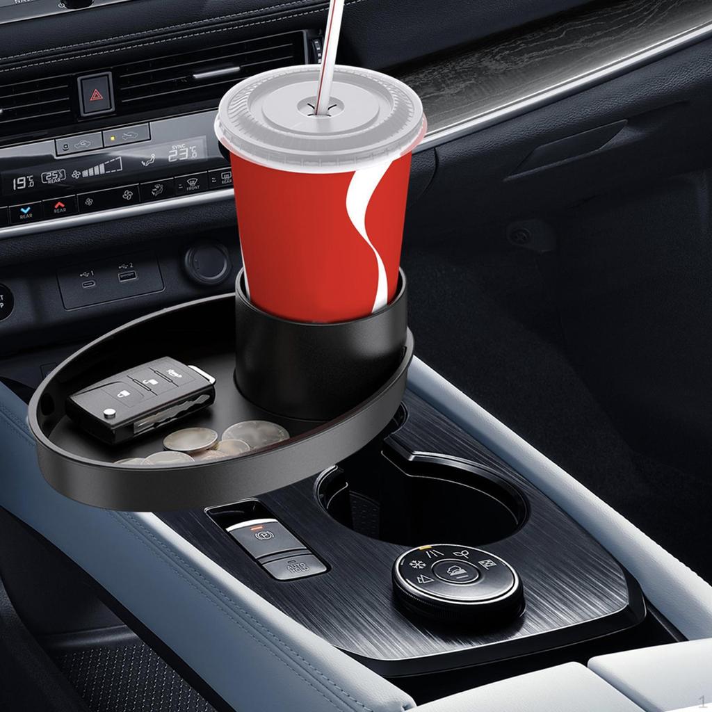 Car Cup Holder Drink Interior Acessories Double Layer Bottle Bracket Stand Organizer for