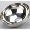 Stainless Steel Plate Cover Round Gold Steak Lid Western Style Food No Magnet Pan Lid Heightening Korean Barbecue BBQ Pot Cover