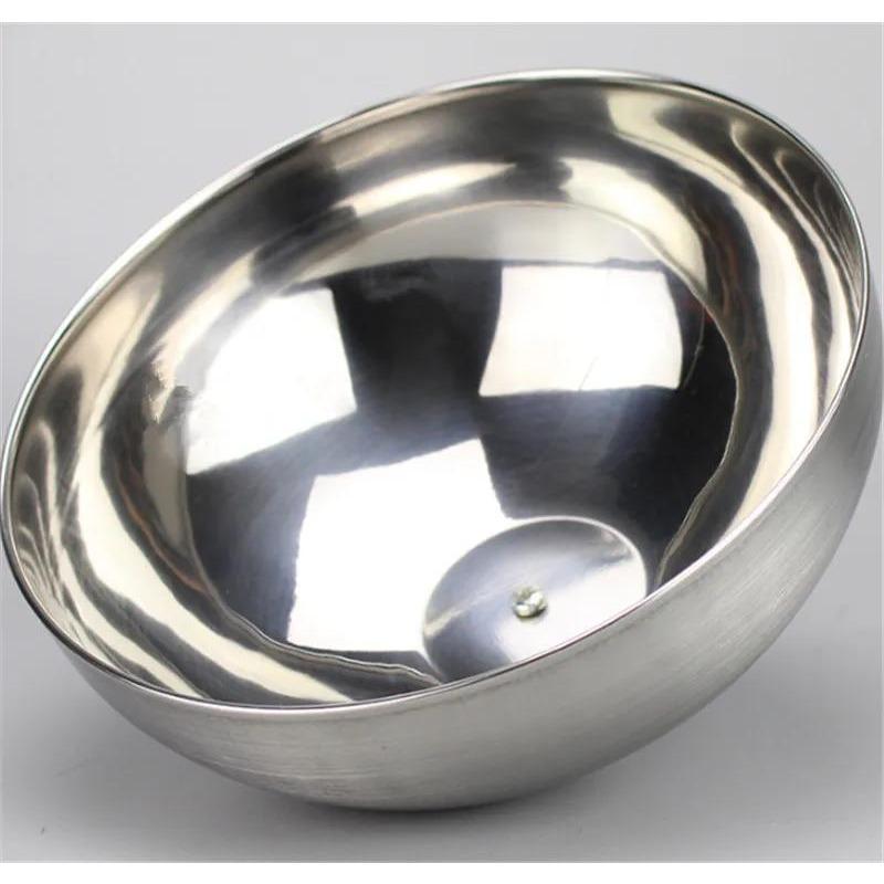 Stainless Steel Plate Cover Round Gold Steak Lid Western Style Food No Magnet Pan Lid Heightening Korean Barbecue BBQ Pot Cover