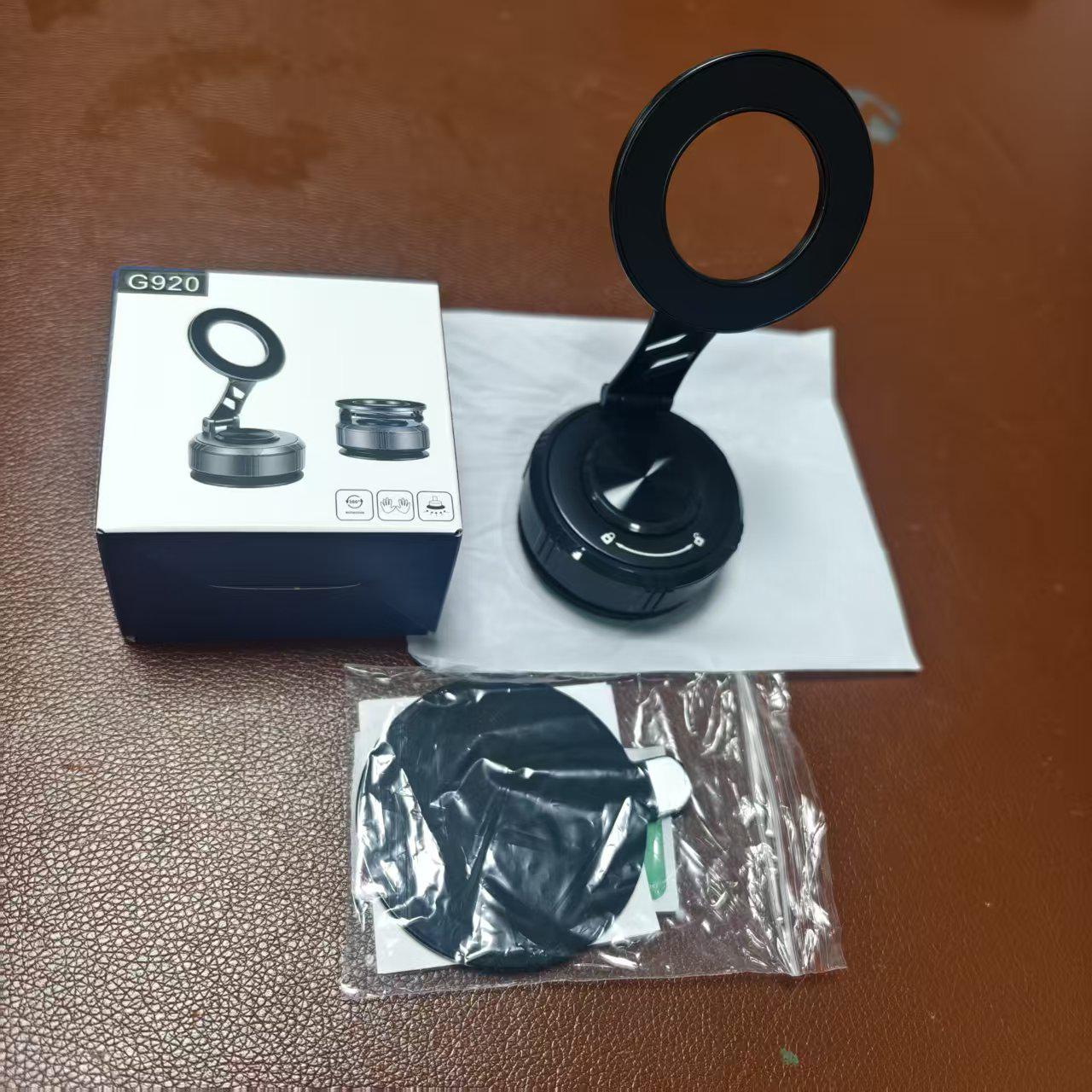 360° Rotating Magnetic Car Phone Holder with Suction Cup