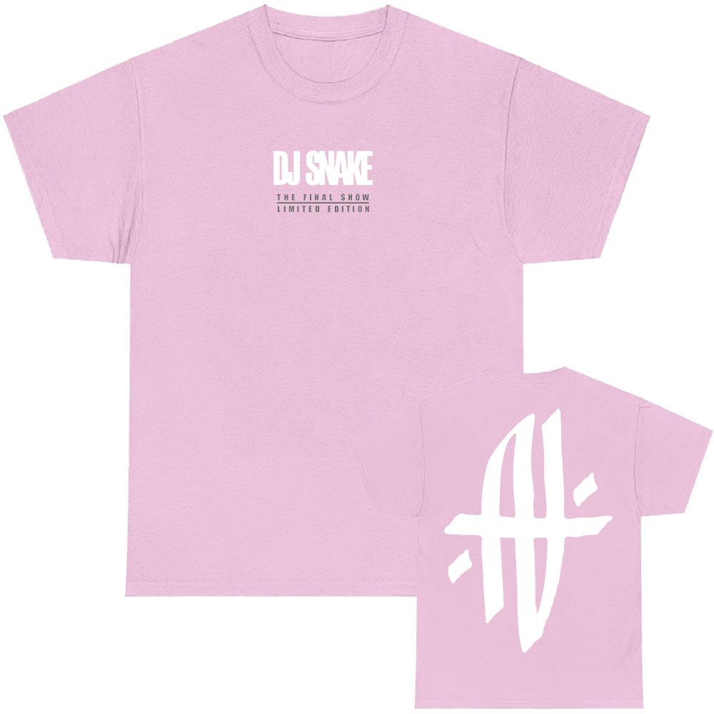 DJ Snake The Final Show 2025 NEW T-shirt Summer Cotton Loose T Shirt O-neck Fashion Summer Tshirts Grunge Unisex Tees