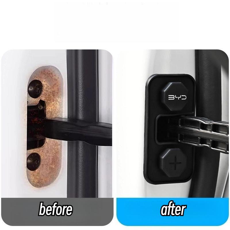 BYD Series Door Lock Protective Cover for BYD Sealion Atto3 Yuan Plus Dolphin Surf Seal Song Plus Door Limiter Protective Cover