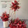 Seidenblumen-Gangdekorationen für Hochzeiten und Verlobungen