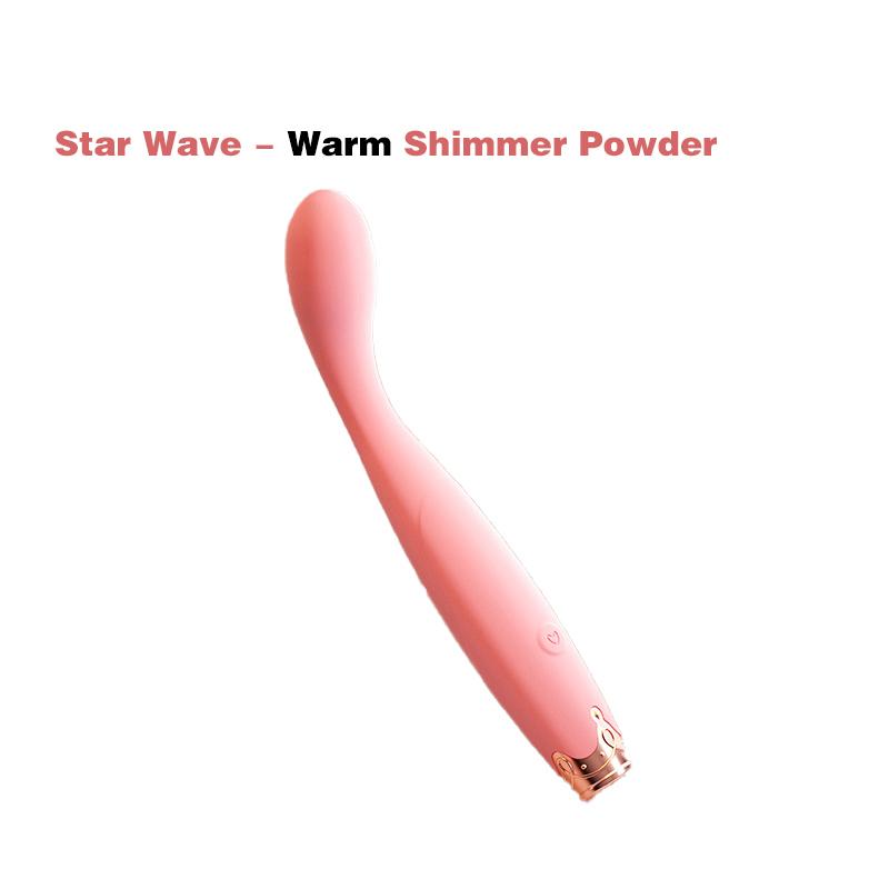 10-Speed Heated Silicone Vibrator for Women - 10V Warming Adult Massager