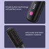 Cordless Hair Straightener Brush with 3 Temperature Settings Portable Mini Hair Straightening Comb Rechargeable Fast