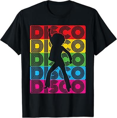 Retro Dance T-Shirt Disco Party Design Unisex T-Shirt