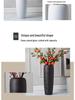 Modern Minimalist Nordic Floor Vase for Dried Flowers – Large Ceramic Home Decor for Living Room or Entrance