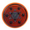 Hair Dryer Diffuser Attachment Silicone Foldable Blow Dryer Diffuser for Curly Hair Orange