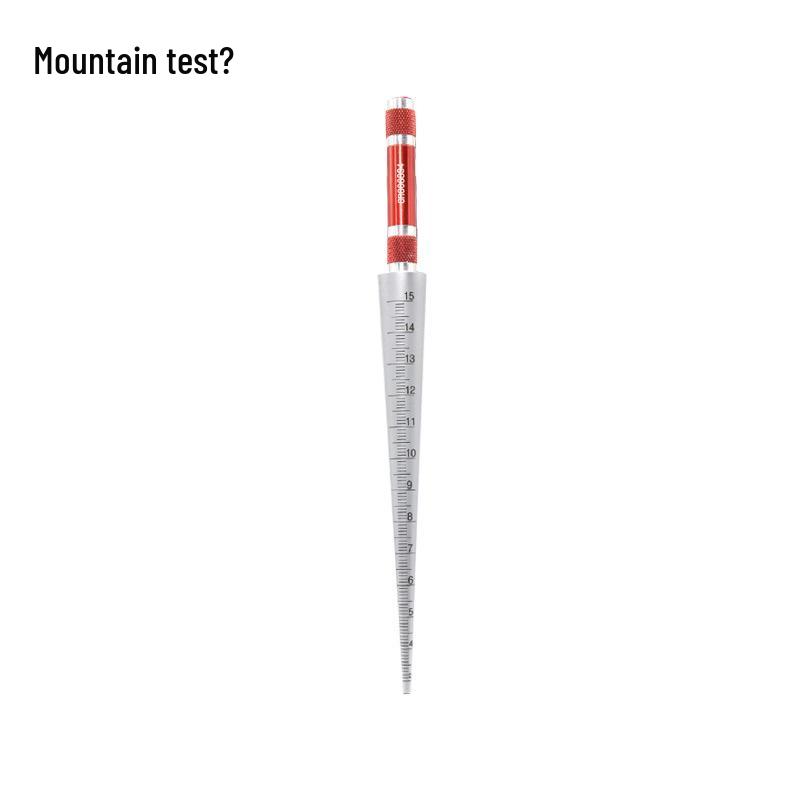 Mountain Measurement Tapered Bore Gauge: 1-6.5mm & 3-15-30-45-60mm Inner Diameter Plug Gauge