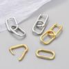 New 925 Sterling Silver Simple Style Earrings Personality Charm Women Earrings Birthday Gift for Friends Exquisite Jewelry