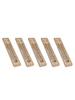 Exquisite Wall Thermometer Tool 22cm × 5cm Hanging Hole Indoor Outdoor Outdoor Thermometer Set Thermometer Wood Color