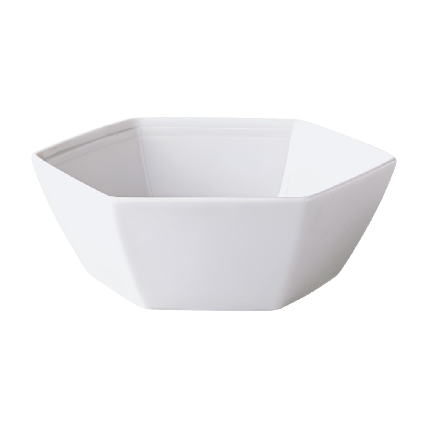 

Yamashita Crafts белая шестигранная чаша Mino Ware современный стиль 128877 11,5 см
