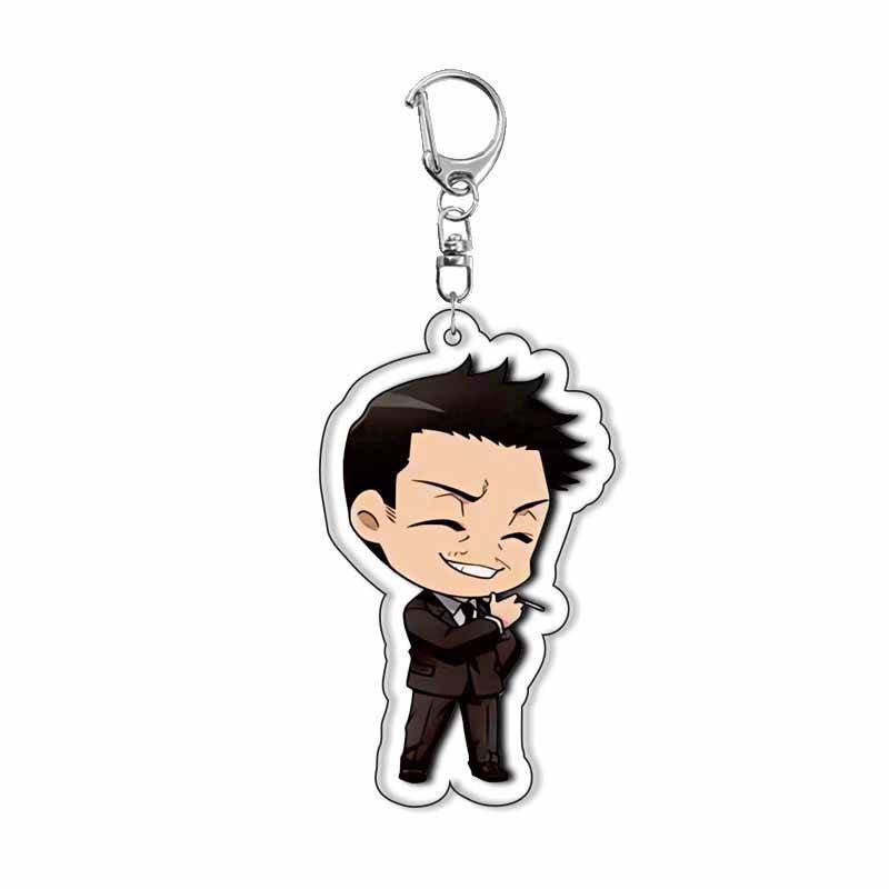 Jujutsu Kaisen Acrylic Keychain: Gojo, Geto, Toji, Itadori, Megumi