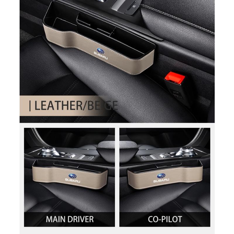 2 st Bilsätesorganisatör Förvaringslåda för springor Spaltgap Biltillbehör För Subaru Legacy LEVORG WRX Outback XV Forester Ascent Exiga SOLTERRA Tribeca