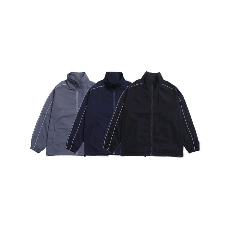 Unisex Oversized Casual Jacket Windproof Lightweight Outerwear Youth