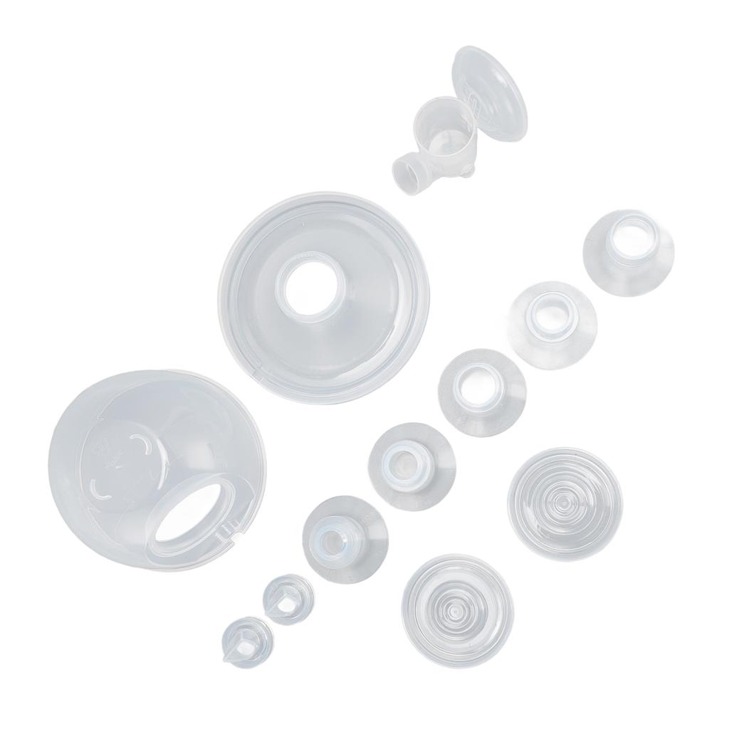 27mm Flange Pump Parts for Momcozy S9/S10/S12 Silicone Pumps Replacement Accessories with 2pcs