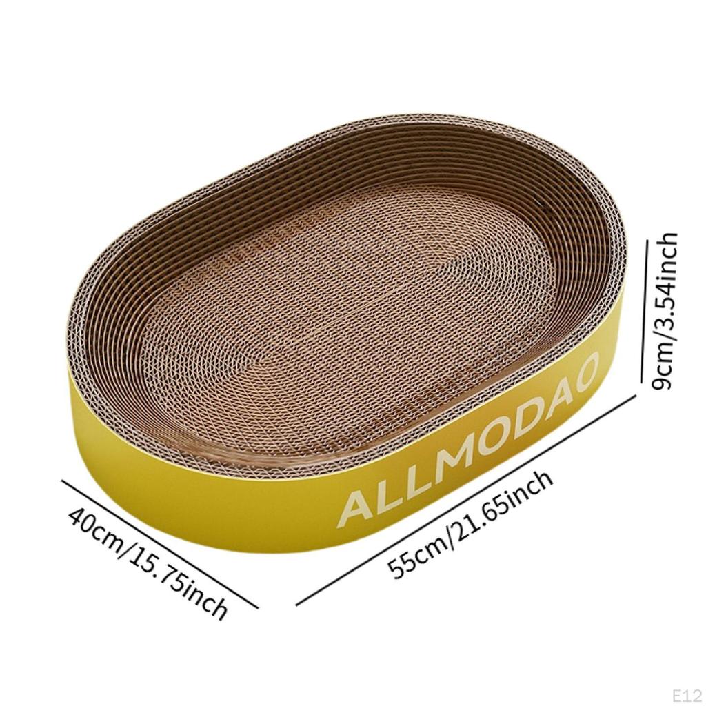 Cardboard Cat Lounge And Scratch Pad for Indoor Cats