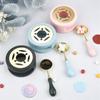 Wax Seal Stamp Set Lacquer Furnace Solid Wood Stove Fire Paint Seal Supplies Wax Spoon Sealing Wax Melting Pot Craft Supplies
