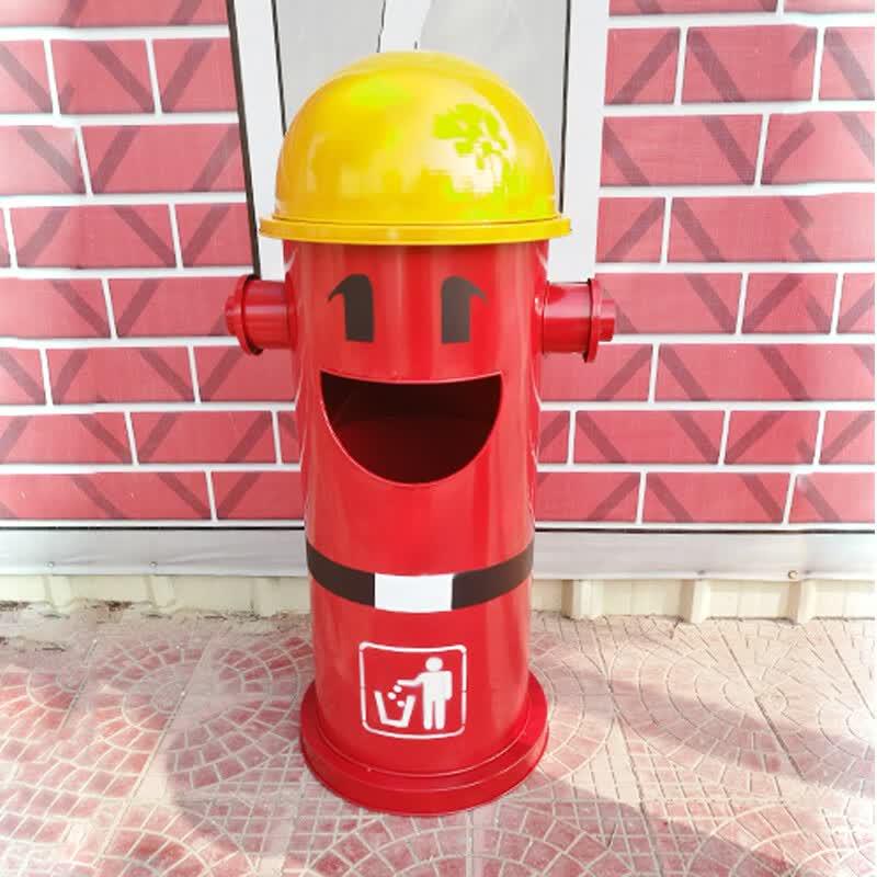 Cartoon Themed Outdoor Recycling Bin