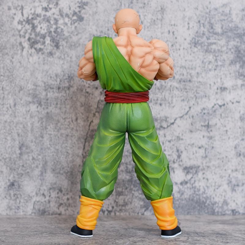 30cm Anime Dragon Ball Z Figure Tien Shinhan Infinite Warrior Pvc Statue Collectible Figurines Model Doll Decoration Toy Gift