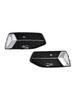 2PCS Front Bumper Grille Grill Fog Light Cover Fit A6 C8 2019-2023