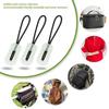 6/1Pcs Luminous Zipper Rope Handle Zipper Rope PVC Slider Head DIY Repair Kit Bags Clothes Zipper Rope Sewing Supplies Accessory