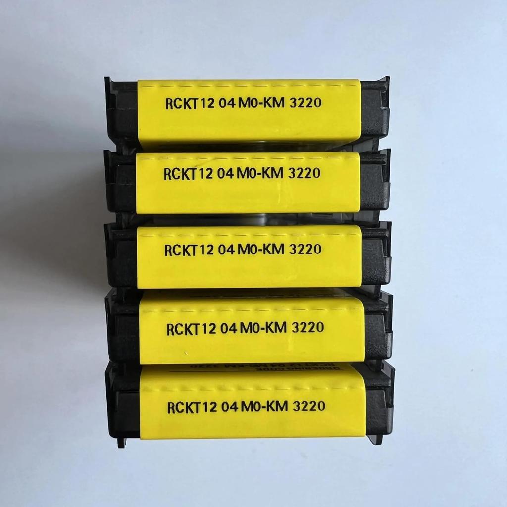 Original Sandvik / RCKT1204M0-KM 3220  / CNC Lathe Carbide Blade 10 PCS