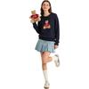 Gap Logo Bear Embroidery Loose Fit Sweater Unisex tops 844106