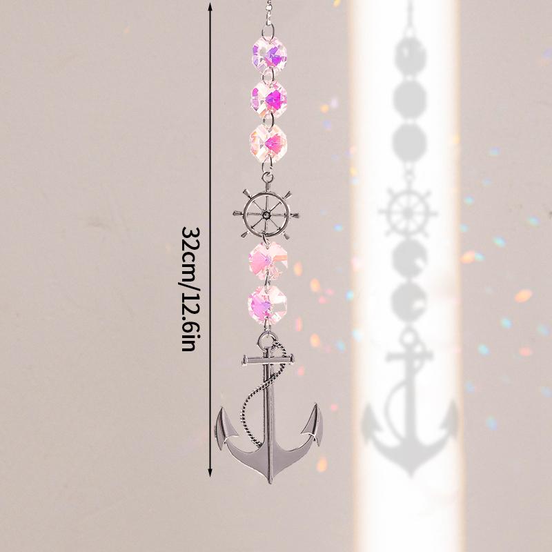 Ветряные колокольчики-ловец солнца, уличные ветровые колокольчики, садовые украшения, кристаллы, музыка ветра, настенный декор, украшение для дома. as show